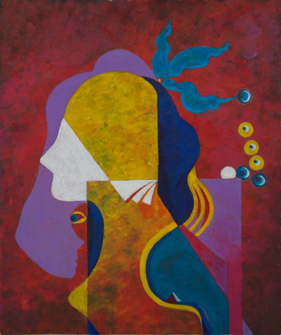 Девочка с бантом